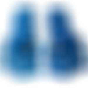 Pair Cobalt Foo Dogs